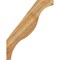 Ekena Millwork 4"W x 30"D x 38"H Funston Rough Sawn Knee Brace, Western Red Cedar BRC04X30X38FST00RWR - alternate 3